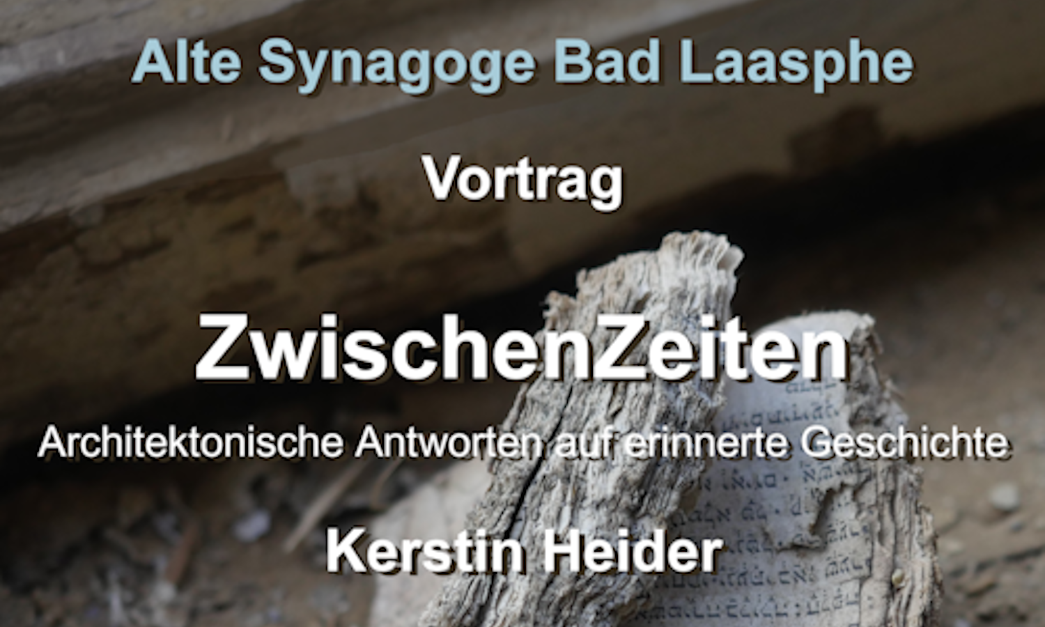Vortrag Stadtkirche Bad Laasphe