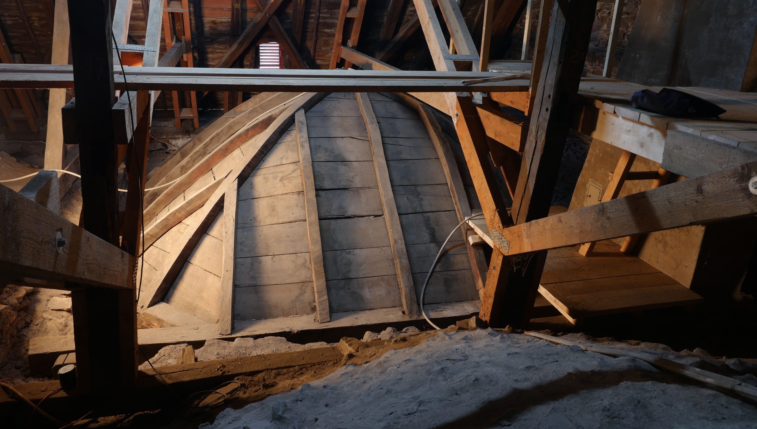 Stadtkirche Bad Laasphe mittelalterliche Holzkuppel
